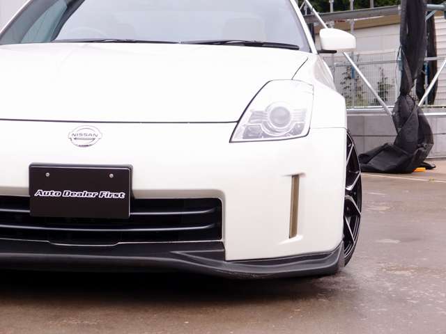 フェアレディZ 3.5 バージョン ST 過去整備記録簿20枚 ケンウッドSD地デジナビ TEIN車高調 RAYSグラムライツ57ANA19AW フルエアロ フジツボマフラー 茶革シート ブレンボ バックカメラ ETC HID ドラレコ 6MT リアウイング 取説 整備手帳 7