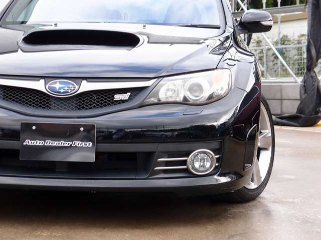 インプレッサハッチバックSTI 2.5 WRX Aライン 4WD 整備記録簿15枚 カロッツエリアHDD地デジナビ HKS車高調 HKSマフラー バックカメラ タイミングベルト交換済 ETC HID STI18AW タイヤ溝7分山 スマートキー STIシート 取説 整備手帳 パワーシート 7