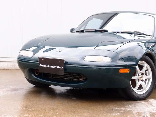 ロードスター 1.6 Vスペシャル 走行70865kmタイミングベルト交換済 ビルシュタイン足回り AZSPORTS14AW CARBINGタワーバー センターロールバー ウッドハンドル ハードトップ カロッツエリアオーディオ 7
