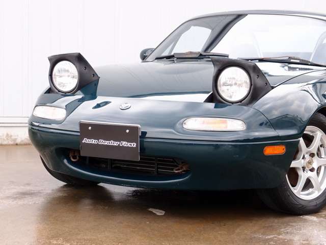 ロードスター 1.6 Vスペシャル 走行70865kmタイミングベルト交換済 ビルシュタイン足回り AZSPORTS14AW CARBINGタワーバー センターロールバー ウッドハンドル ハードトップ カロッツエリアオーディオ 8