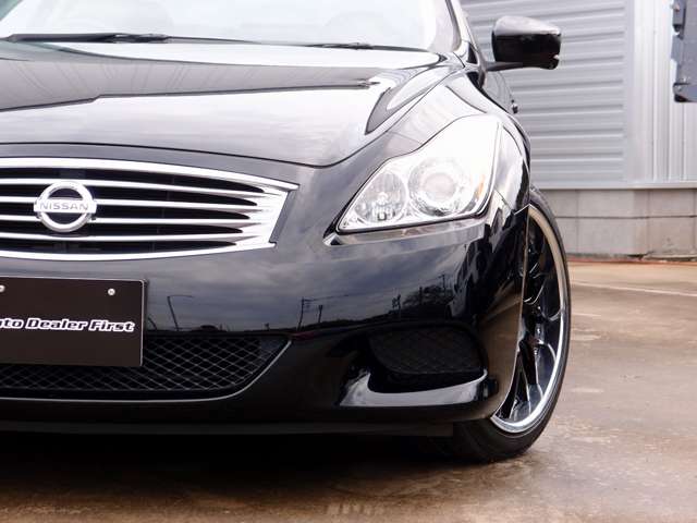 スカイラインクーペ 3.7 370GT タイプSP 純正HDDナビ サンルーフ ARROWZ車高調 マーベリック709M 19AW 黒革 サンルーフ ETC マフラー バックカメラ HID タイヤ7分山 パワーシート 曙ブレーキ 取説 整備手帳 Bluetooth インテリキーX2 7