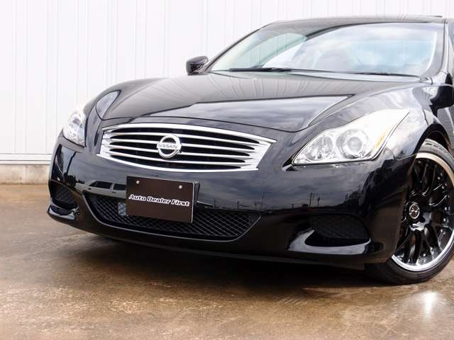 スカイラインクーペ 3.7 370GT タイプSP 純正HDDナビ サンルーフ ARROWZ車高調 マーベリック709M 19AW 黒革 サンルーフ ETC マフラー バックカメラ HID タイヤ7分山 パワーシート 曙ブレーキ 取説 整備手帳 Bluetooth インテリキーX2 8